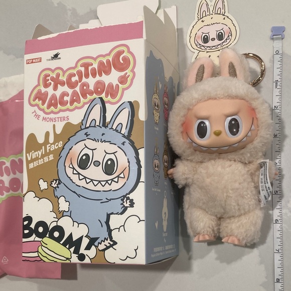 Exciting Macaron Vinyl Face Plush Toy